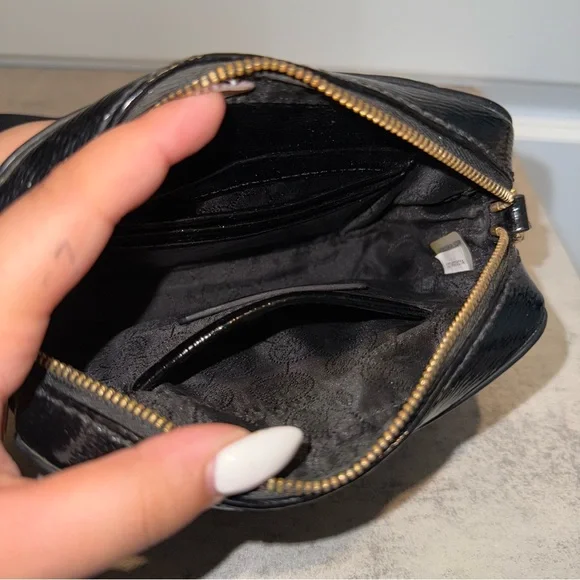 Black Michael Kors Crossbody Purse - Picture 4 of 4